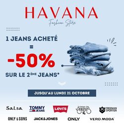 🎠St Luc à Dol ce week-end >> Ouvert ce DIMANCHE 20 octobre de 9h30 à 19h !! 

💥-50% sur ton 2e jeans acheté*👖jusqu’au lundi 21 octobre seulement !! Offre valable sur TOUS les jeans du magasin !! 

*Réduction de 50% appliquée sur le moins cher des 2 jeans. Non cumulable sur carte de fidélité et autres offres. 

#promojeans #shopping #mode #jeans #doldebretagne #denim #cotedemeraude #promotion #levis #tommyjeans